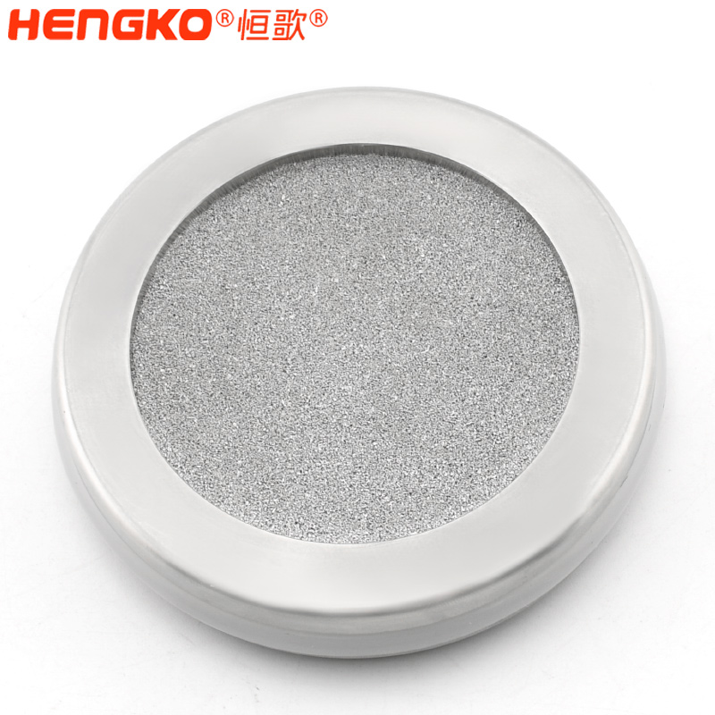 不锈钢包边滤片 304/316l粉末烧结除尘过滤片
