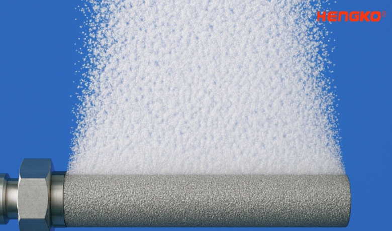 不锈钢烧结曝气管是如何工作的？气体扩散原