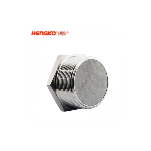 恒歌不锈钢烧结消声器_消音器耐热排气均匀,应用于排风管消音