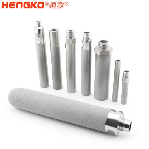 不锈钢螺纹粉末烧结滤芯微米级高精度316