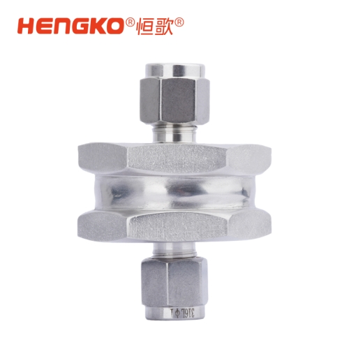 全焊接直通型过滤器_3纳米不锈钢颗粒过滤器